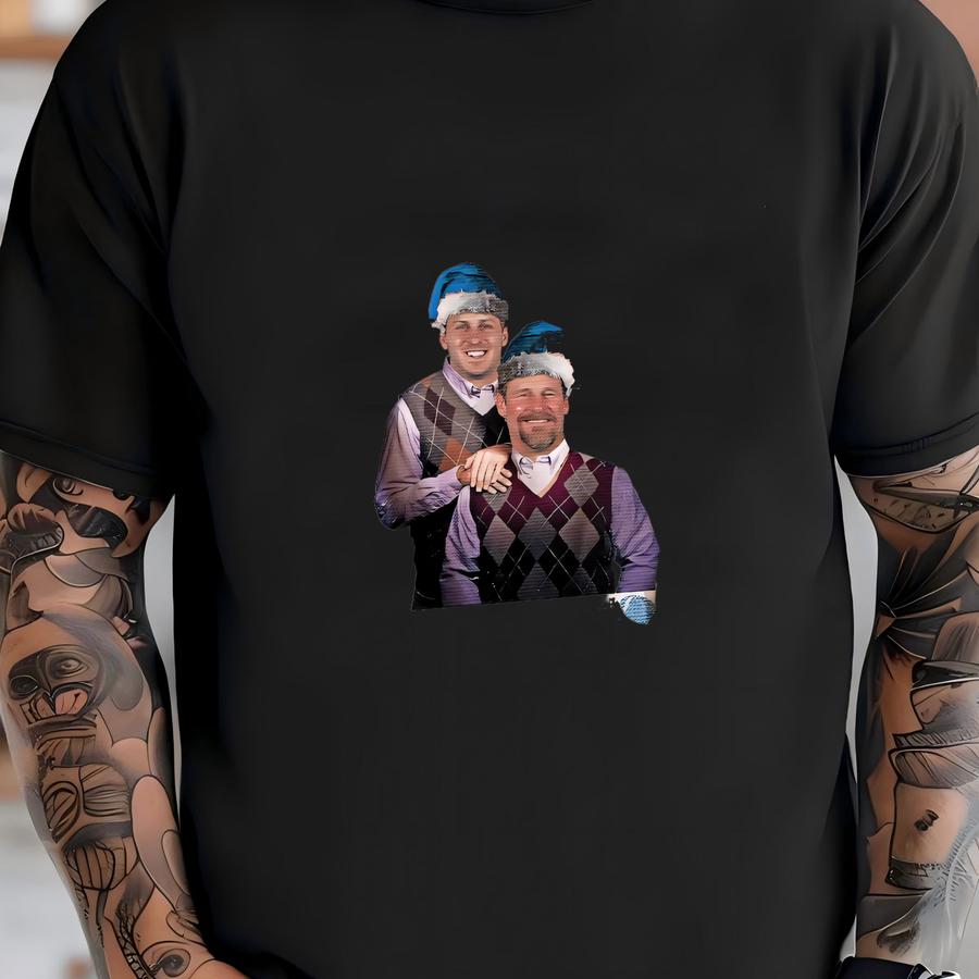 Dan Campbell Jared Goff Merry Grit-mas Hoodie - Detroit Football Y2k Tee T-shirt