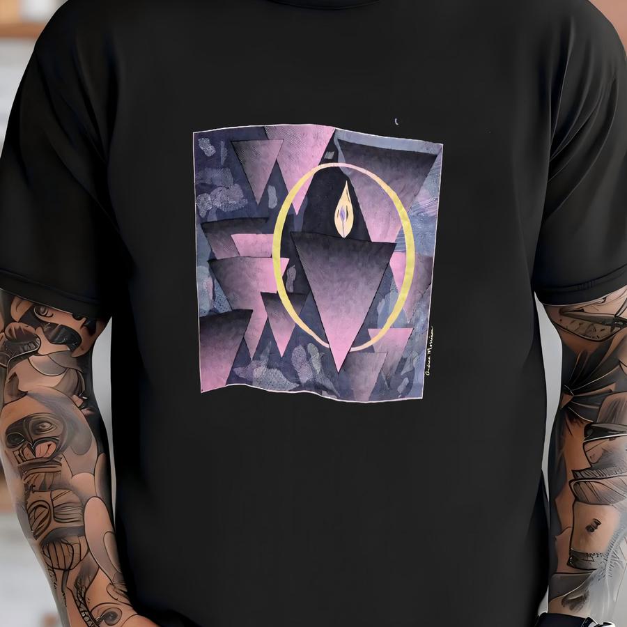 Vintage 90s Unitarian Universalism Hoodie Size Xl Affirming The Inherent Worth And Dignity Of Every Person Religious Abstract Art Graphic T-shirt