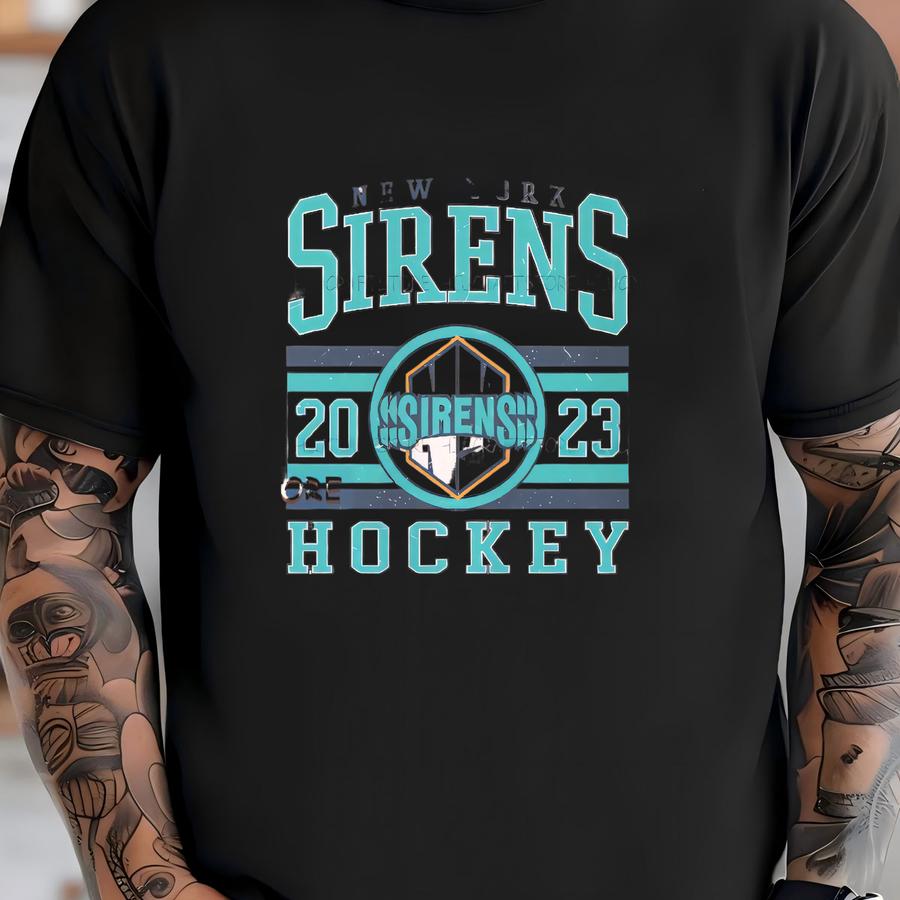 Vintage Style New York Sirens Sweatshirt, Retro New York Tshirt, Sirens Hockey Fan Shirt, New York Sweatshirt, Sirens Hockey Tee T-shirt