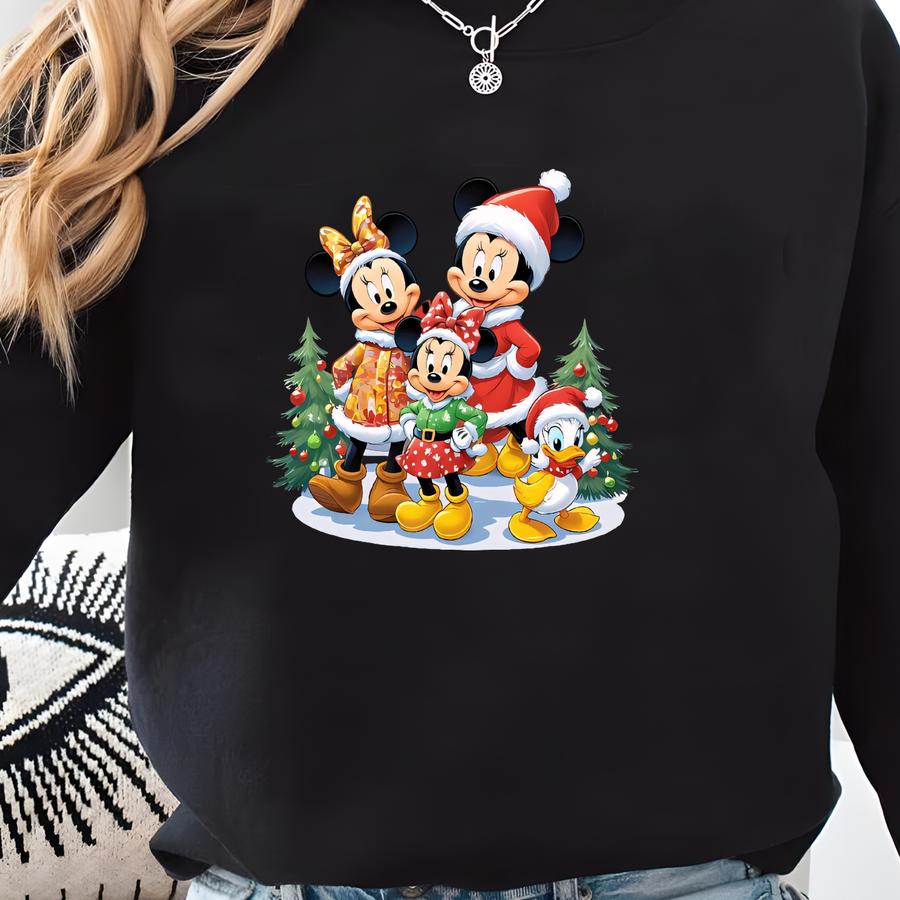 Vintage Land Christmas Hoodie, And Friends Christmas Hoodie, Matching Christmas Hoodie, Matching Family Christmas Hoodie Sweatshirt