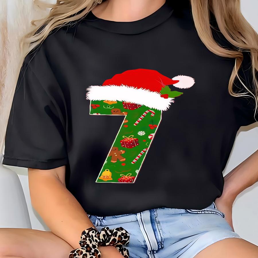 6 7 Santa Christmas Sweatshirt And Hoodie: Christmas Six Seven Sweatshirt, Christmas Couple Meme Shirt, Christmas Party Shirt T-shirt
