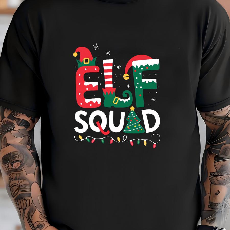 Elf Shirt: Xmas Party Tee, Family Group Gift T-shirt