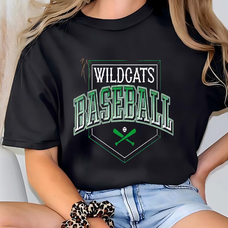Custom Baseball Shirt Mascot Baseball Shirt Baseball Mom Sweatshirt Sports Shirt Game Day Hoodie Baseball Dad Shirt Custom Mascot Shirt T-shirt