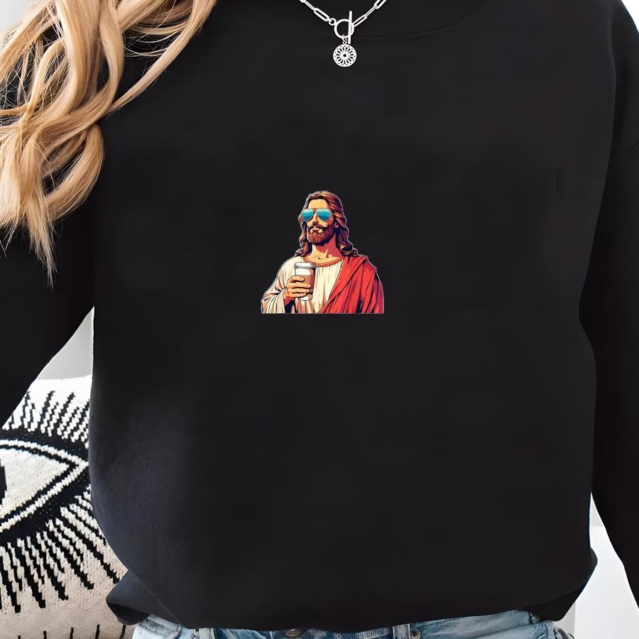 Funny Jesus Hoodie, I'm Telling Dad T-shirt, Funny Father's Day Sweater, Religious Dad Gift, Christian Dad's Birthday Tee, Jesus Meme Shirt Sweatshirt