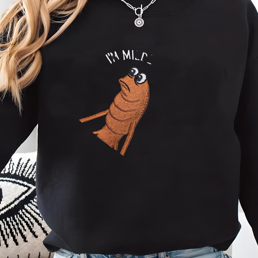 Marcus The Worm Shirt, I'm Mildly Irriated Shirt, Jimbo James Shirt, Funny Jimbo James Meme Shirt, Brain Rot Shirts, Funny Meme Sweatshirt