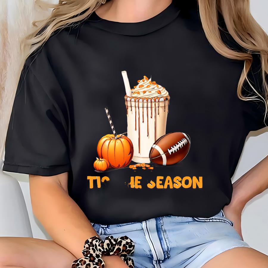 Tis The Season Fall Sweatshirt, Fall Football Sweatshirt, Football Sweat, Halloween Sweatshirt, Gamer Day, Tis The Season Sweatshirt T-shirt