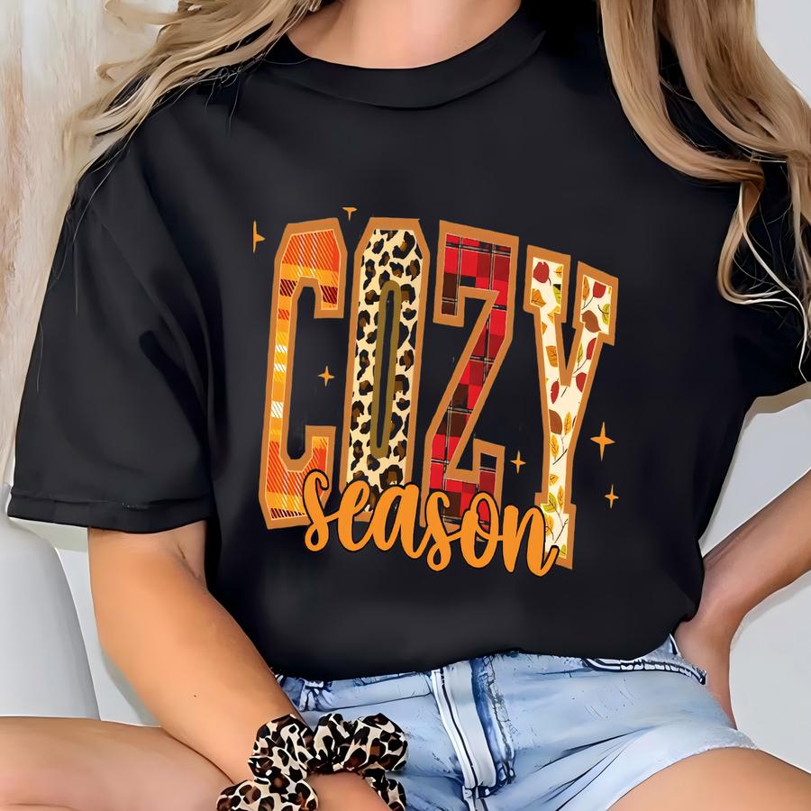 ® Cozy Season Shirt, Fall Season Hoodie, Autumn Cozy Shirt, Cute Cozy Season Hoodie, Fall Cozy Season Tee T-shirt