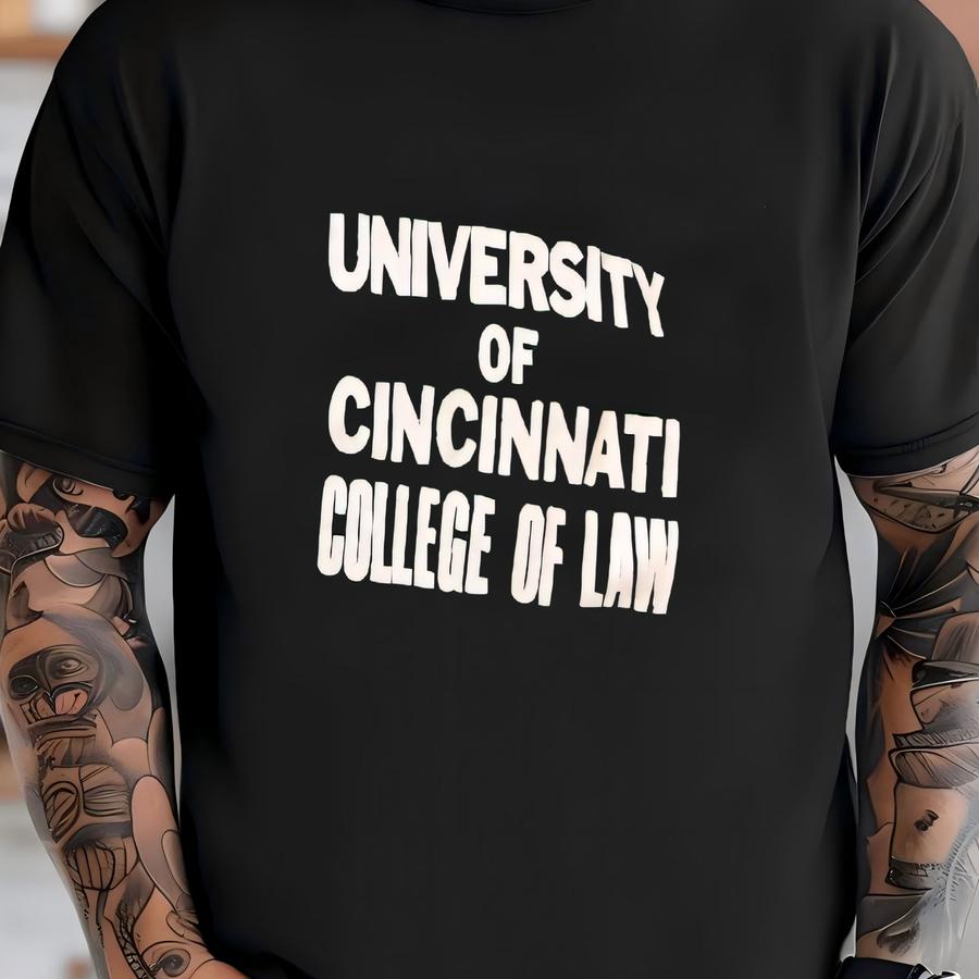 Vintage 1980s University Of Cincinnati Law Hoodie - Kelly Green Men's Small T-shirt