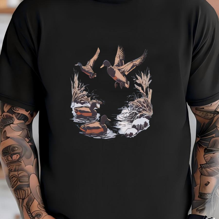 Vintage Mallard Shirt | Southern Outdoors Graphic Tee | Youth Adult Sizes T-shirt