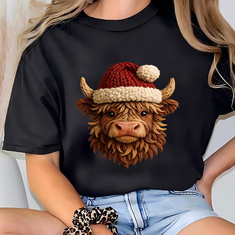 Yarn Highland Cow T-shirt