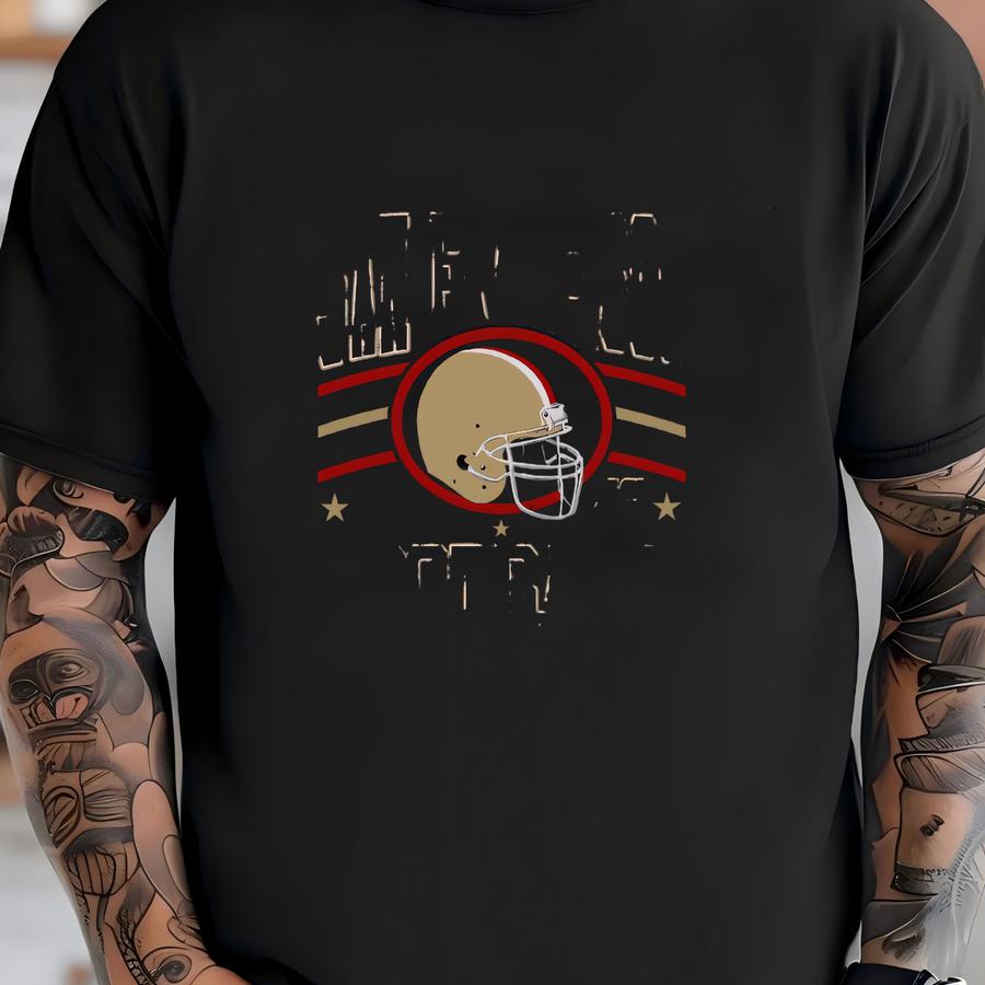 Vintage Style San Francisco Football Unisex Sweatshirt, San Francisco Football Hoodie, Sunday Football Gift, Mascot Game Day Tee T-shirt