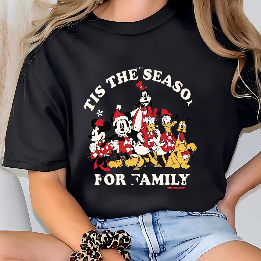 Tis The Season For Family Christmas Sweatshirt, Matching Family Christmas Shirts, Family Christmas Tees, Holiday Outfit Gift T-shirt