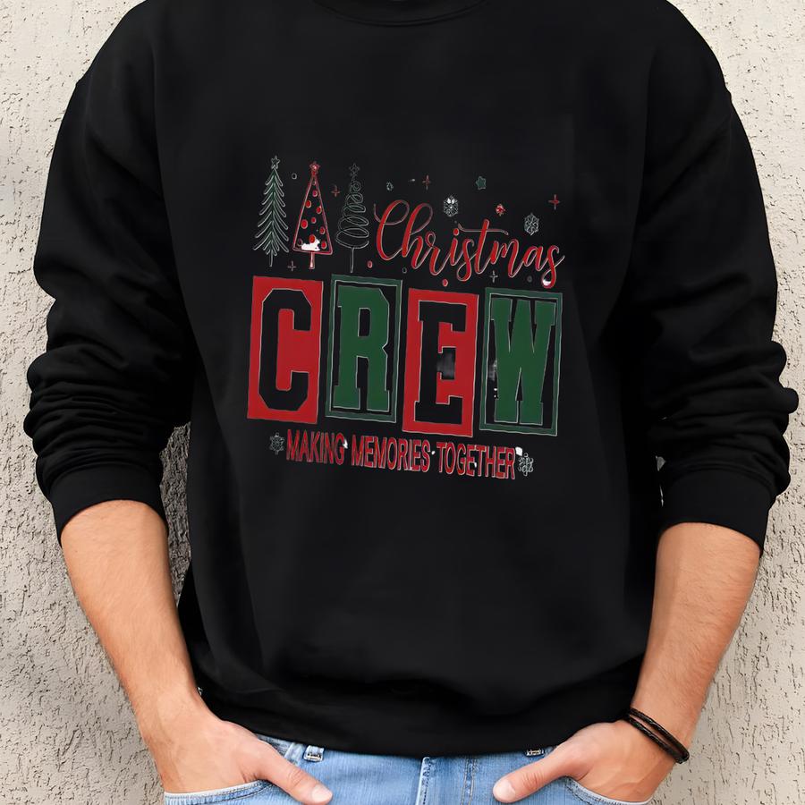 Family Christmas Shirts, Christmas Crew Shirt, Matching Shirts, Christmas Pajamas Top For Family Matching Sweatshirt