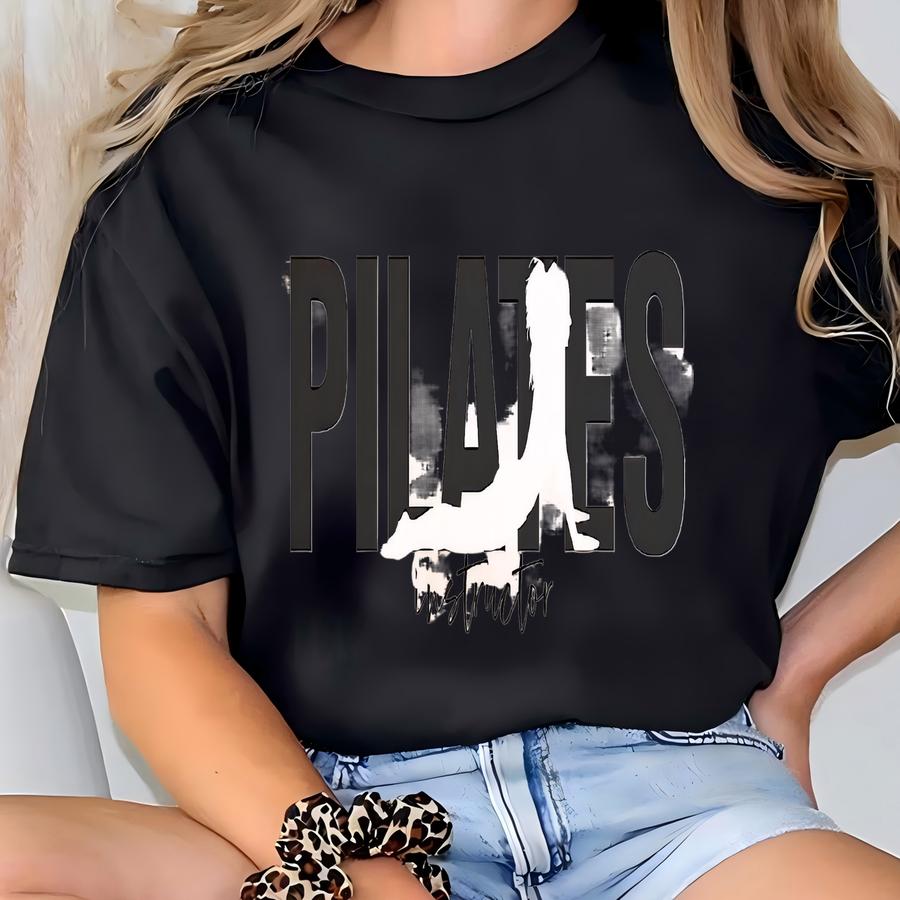 Pilates Instructor Hoodie, Workout Shirt, Fitness Gift, Athleisure Tee, Casual Wear, Gym Apparel, Gift For Pilates Lovers T-shirt