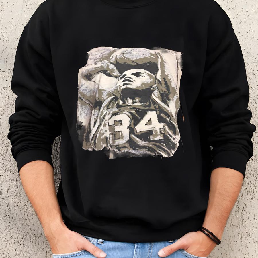 Vintage 90s Charles Barkley T Shirt Basketball Graphic Tee Sz Xl Sweatshirt
