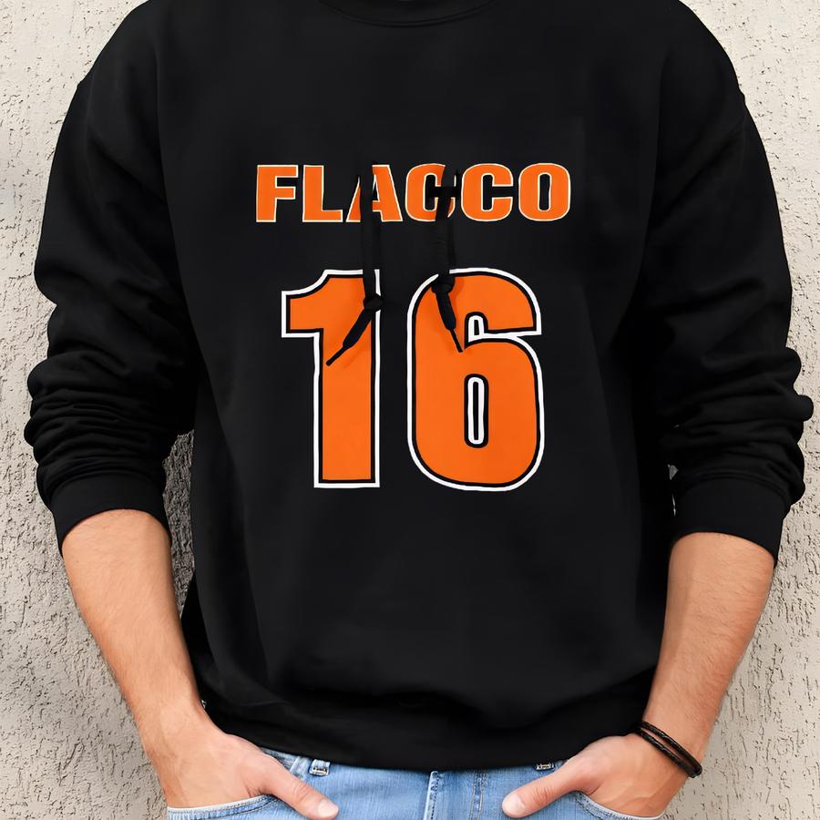 Flacco Hoodie Adult Cincinnati Flacco Sweatshirt Hoodie Joe Birthday Gift For Her Gift For Him Made To Order With Love Sweatshirt