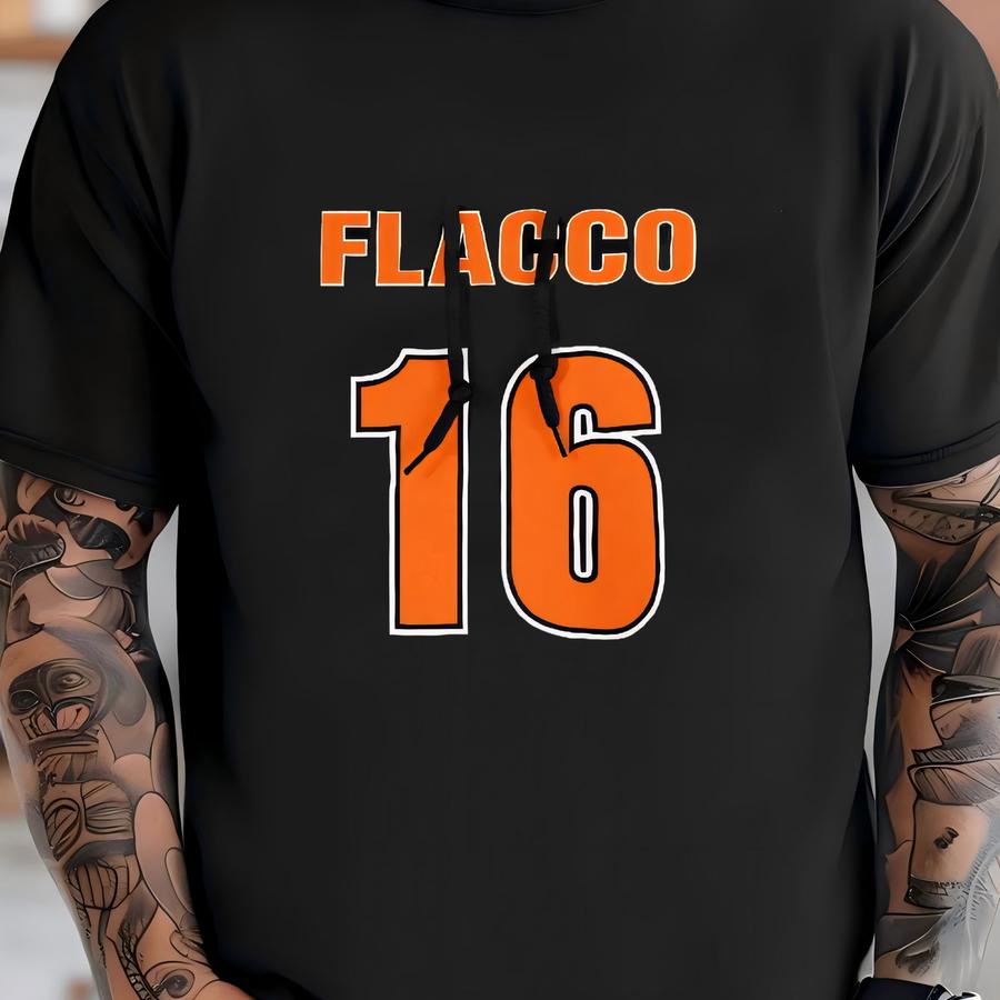 Flacco Hoodie Adult Cincinnati Flacco Sweatshirt Hoodie Joe Birthday Gift For Her Gift For Him Made To Order With Love T-shirt
