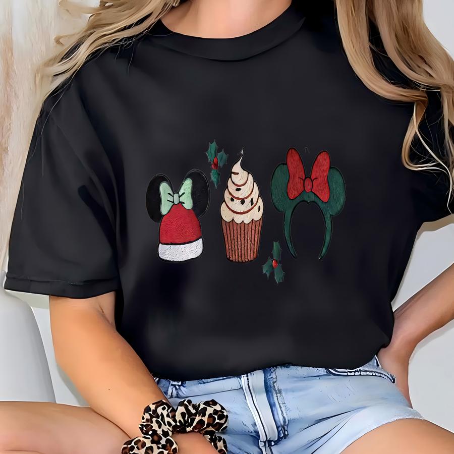 Tis The Season To Be Jolly Sweatshirt, Tis The Season Shirt, Holiday Crewneck, Ears Shirt, Xmas Tee T-shirt