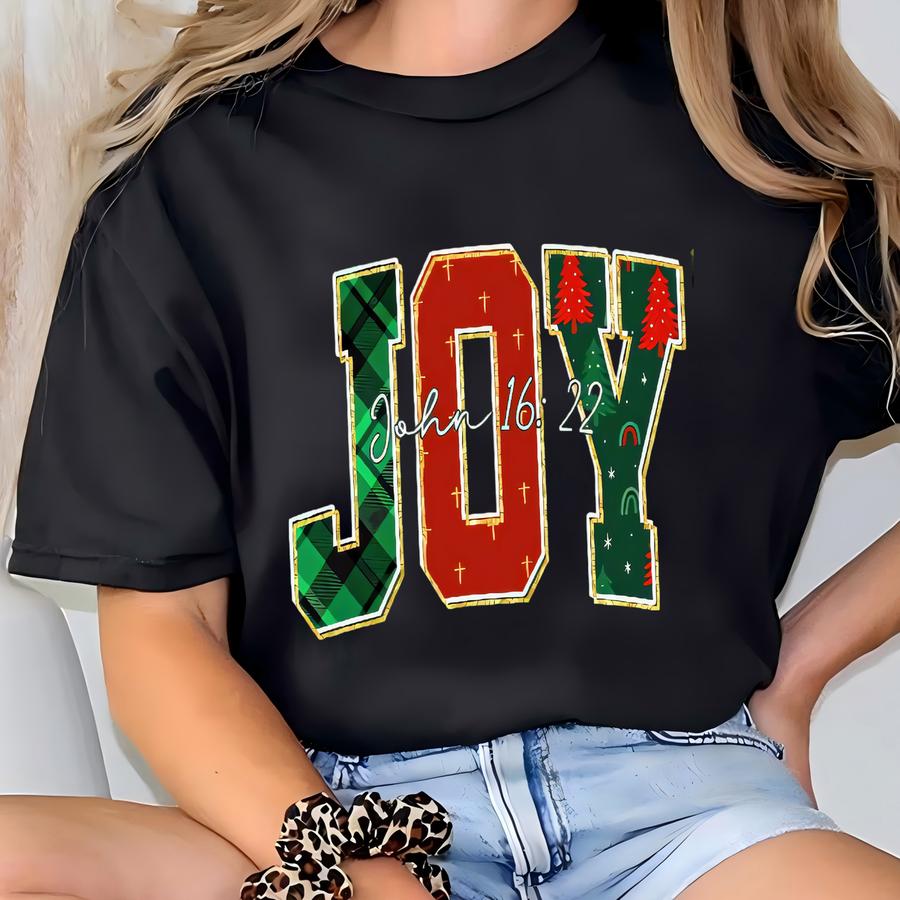 Preppy Bible Christmas Sweatshirt, Custom Grace Joy Pray Believe Christmas Shirt, Christmas Jesus Christian Gift,faith Christmas Bible Verse T-shirt