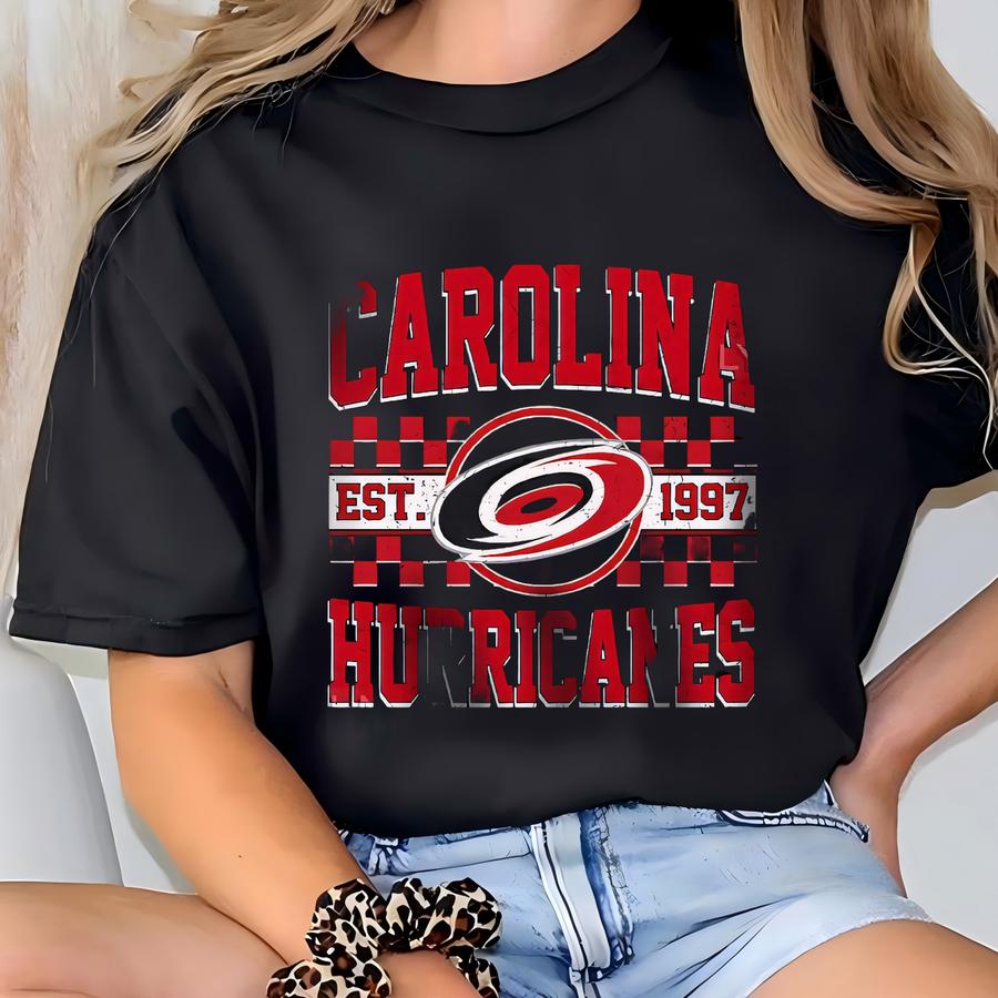 Carolina Hockey Sweatshirt | Carolina Hurricanes Crewneck | Carolina Hockey Youth Toddler Baby Tee |carolina Hurricanes Hoodie Sweater T-shirt