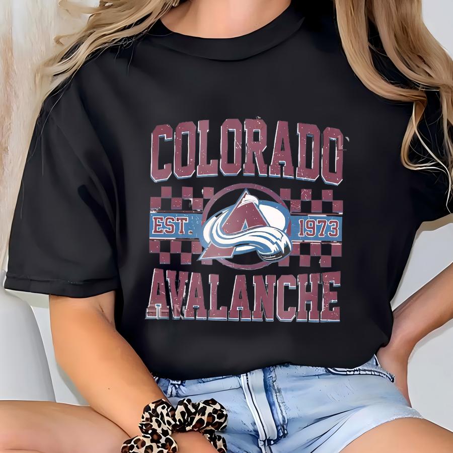 Colorado Hockey Sweatshirt | Colorado Avalanche Crewneck | Colorado Hockey Youth Toddler Baby Tee |colorado Avalanche Hoodie Sweater T-shirt
