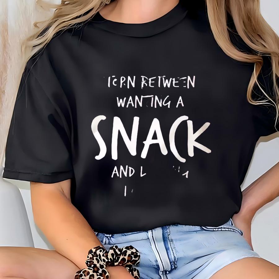 Funny Foodie Racerback Tank Top: Snack Lover Gym Shirt T-shirt