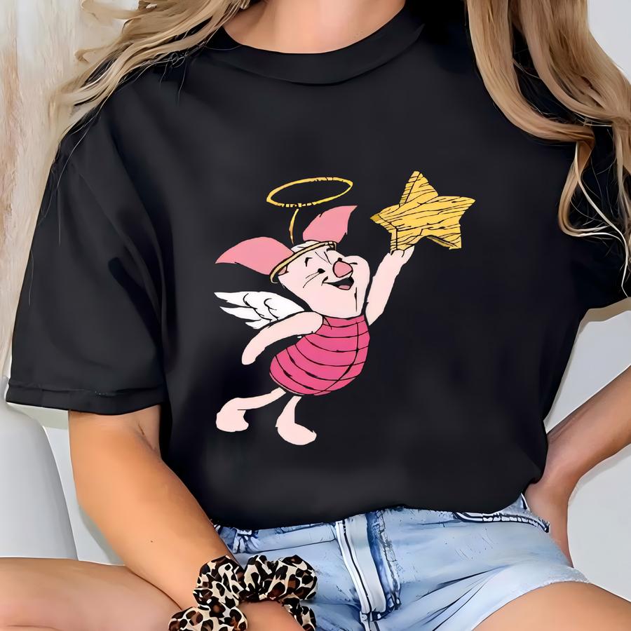 Characters Christmas Shirt, Christmas Party Hoodie, The Pooh Eeyore Tigger Piglet Christmas Sweatshirt, The Xmas Tee T-shirt