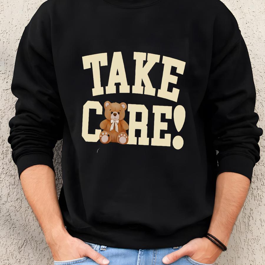 Take Care Of Your Mental Health Sweatshirt And T-shirt – Positive Mindfulness Clothing For Self Care, Inspirational Gift For Anxiety Relief Sweatshirt
