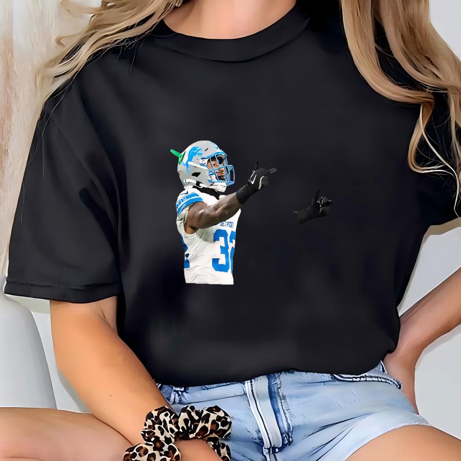 Brian Branch Shirt, Detroit Football Sweatshirt, Mascot Game Day Shirt, Detroit Football Shirt, Game Day Outfit T-shirt