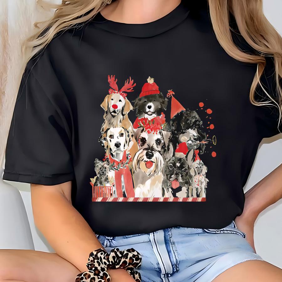 Christmas Dog Sweatshirt, Dog Owner Christmas Gift, Dog Christmas Sweatshirt, Christmas Dog Lover, Holiday Sweater, Christmas Shirt Dog Gift T-shirt