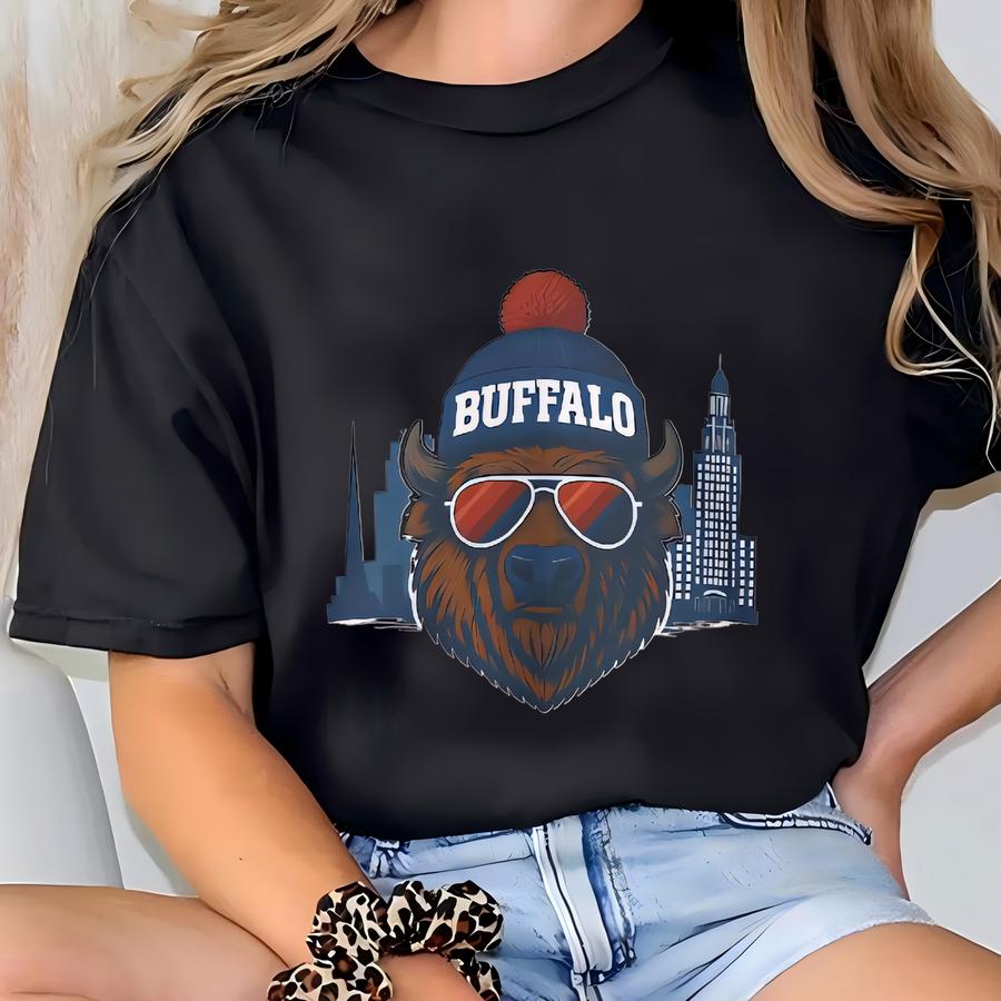 Vintage Buffalo Football Sweatshirt, Buffalo Football Fan Gifts, Buffalo Football Game Day, Buffalo Shirt T-shirt