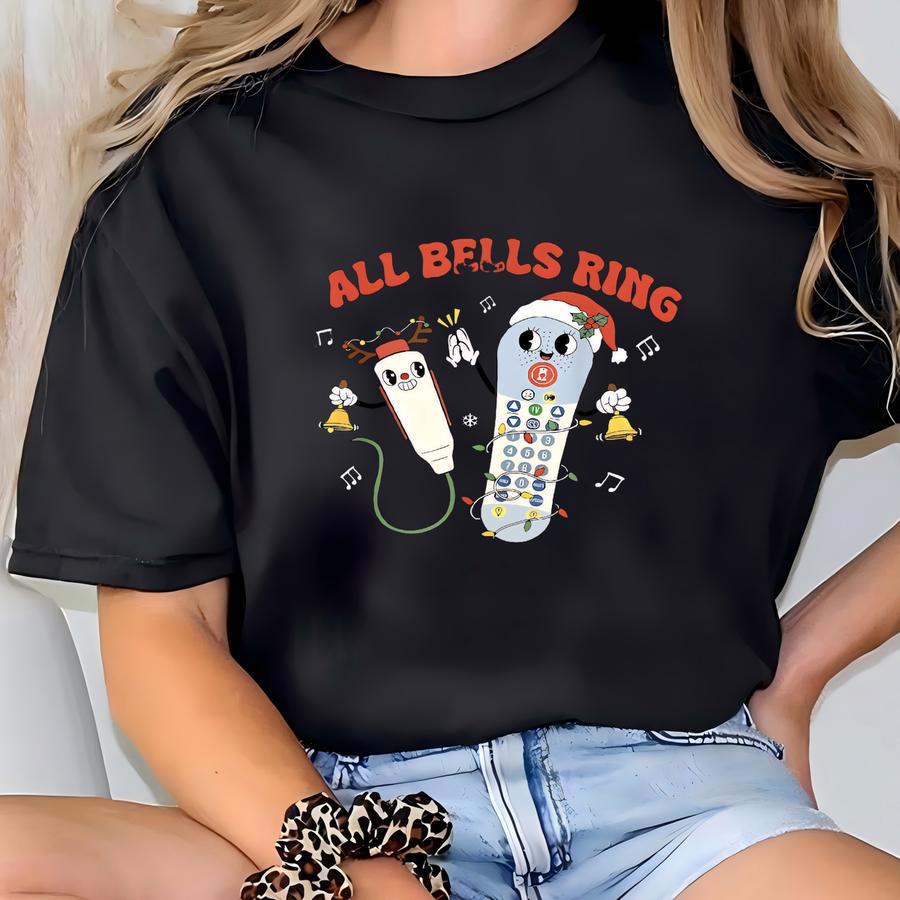 ® Christmas Nurse Shirt, Call Bells Ring Are You Listening, Funny Nurse Holiday Shirt, Xmas Gift For Nurses, Christmas Nursing T-shirt