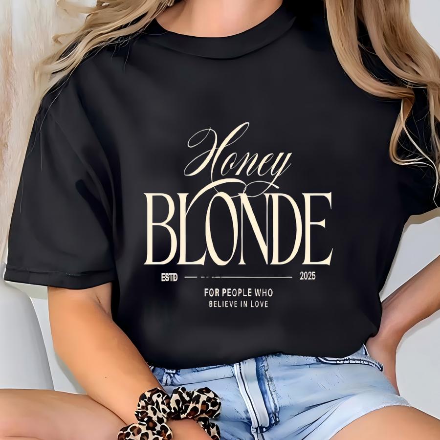 Honey Blonde Tshirt | Band Tee | Jonas Brothers | Tour Tshirt | Boxy Tee | Joe Jonas T-shirt