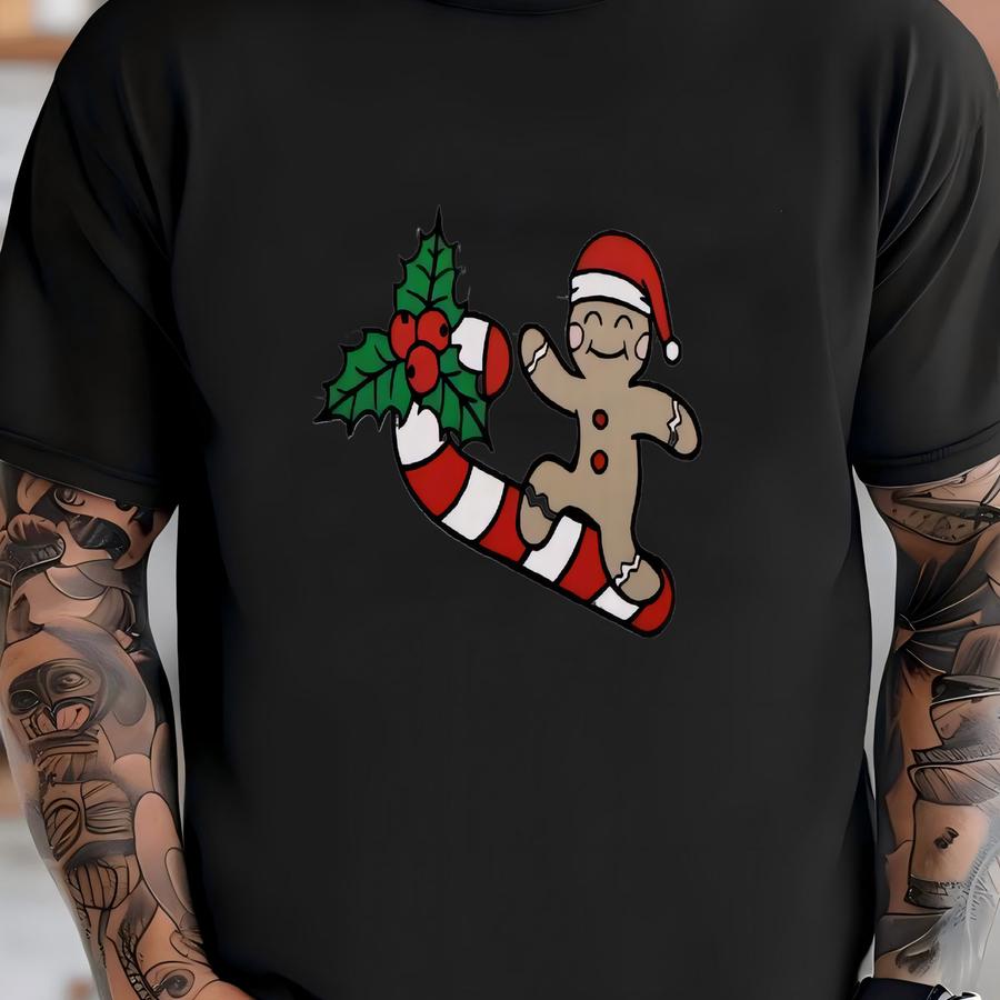 Christmas Cookie Sweatshirt, Christmas Candy Sweatshirt, Gingerbread Cookie Sweatshirt, Funny Xmas Party Sweatshirt Shirt