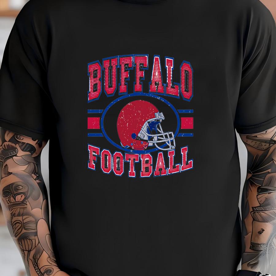 Buffalo Football Unisex Sweatshirt, Buffalo Fan Crewneck, Buffalo Football Hoodie, Buffalo Football Sweatshirt, Gift For Her T-shirt