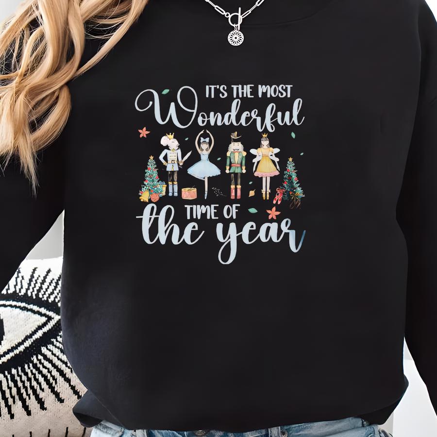 In My Nutcracker Era Shirt, Nutcracker Ballet T-shirt, Christmas Holiday Shirt, Christmas Gift Tee,ss369 Sweatshirt