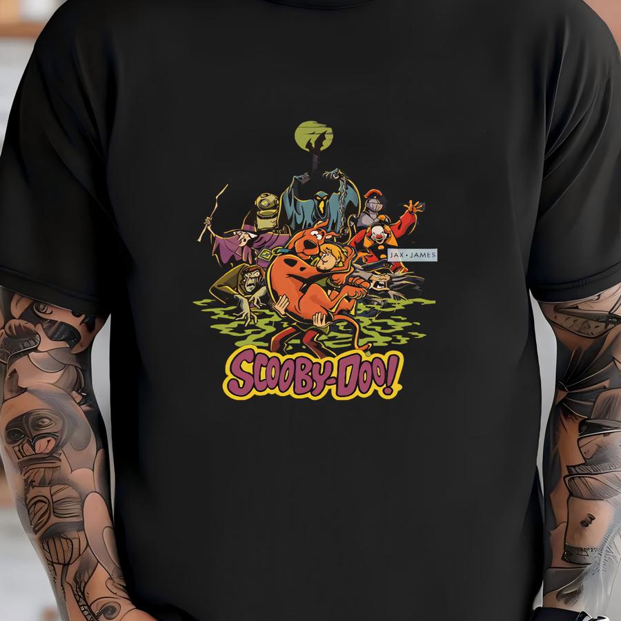 Scooby-doo Vintage Halloween Hoodie | Adult Youth Sizes T-shirt