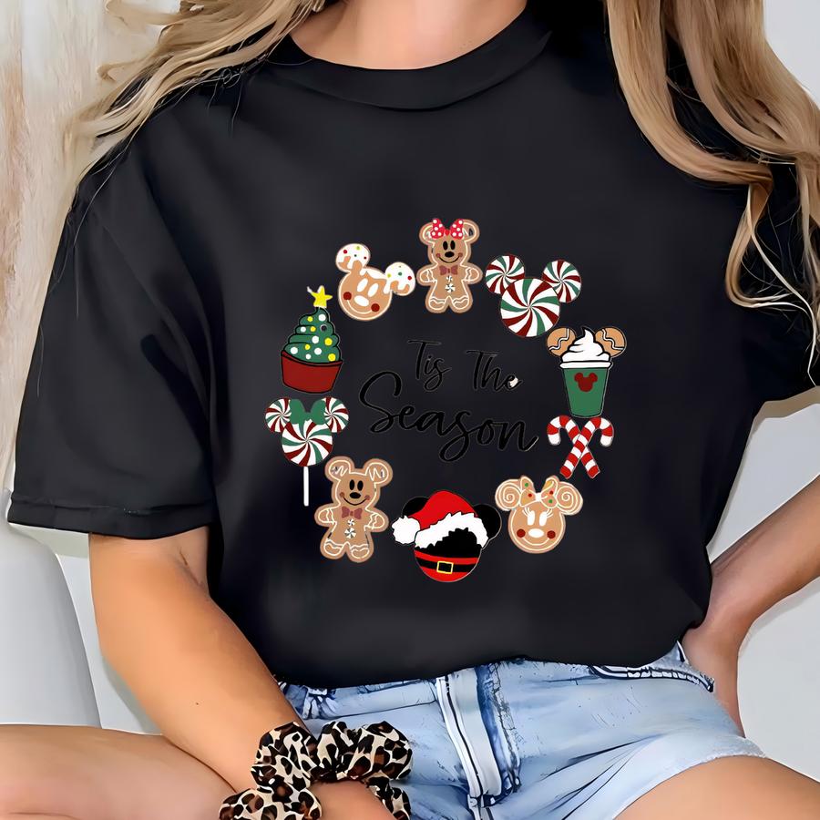 And Gingerbread Christmas Shirt, Christmas Tis The Season Shirt, Land Christmas Shirt, Christmas Party Shirt T-shirt