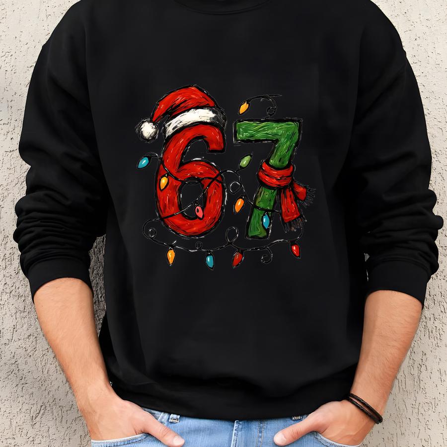 6 7 Shirts, Couples Christmas, Funny Matching Shirt, Christmas Party Shirt, 67 Trend, Six Seven Meme Santa Shirt Xmas Tee Sweatshirt 6 7 Shirts, Couples Christmas, Funny Matching Shirt, Christmas Party Shirt, 67 Trend, Six Seven Meme Santa Shirt Xmas Tee Sweatshirt