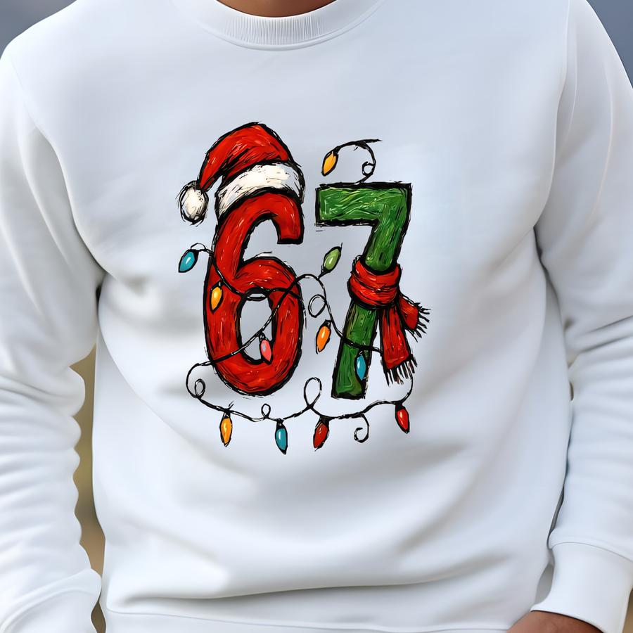 6 7 Shirts, Couples Christmas, Funny Matching Shirt, Christmas Party Shirt, 67 Trend, Six Seven Meme Santa Shirt Xmas Tee Sweatshirt 6 7 Shirts, Couples Christmas, Funny Matching Shirt, Christmas Party Shirt, 67 Trend, Six Seven Meme Santa Shirt Xmas Tee Sweatshirt