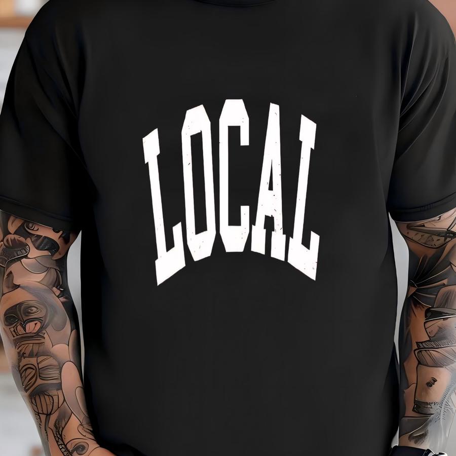 Local Crewneck Sweatshirt / Gift For Her / Cozy Sweatshirt / Trending Sweatshirt / College Sweatshirt / Sweatshirts For Mom / Gift For Local T-shirt