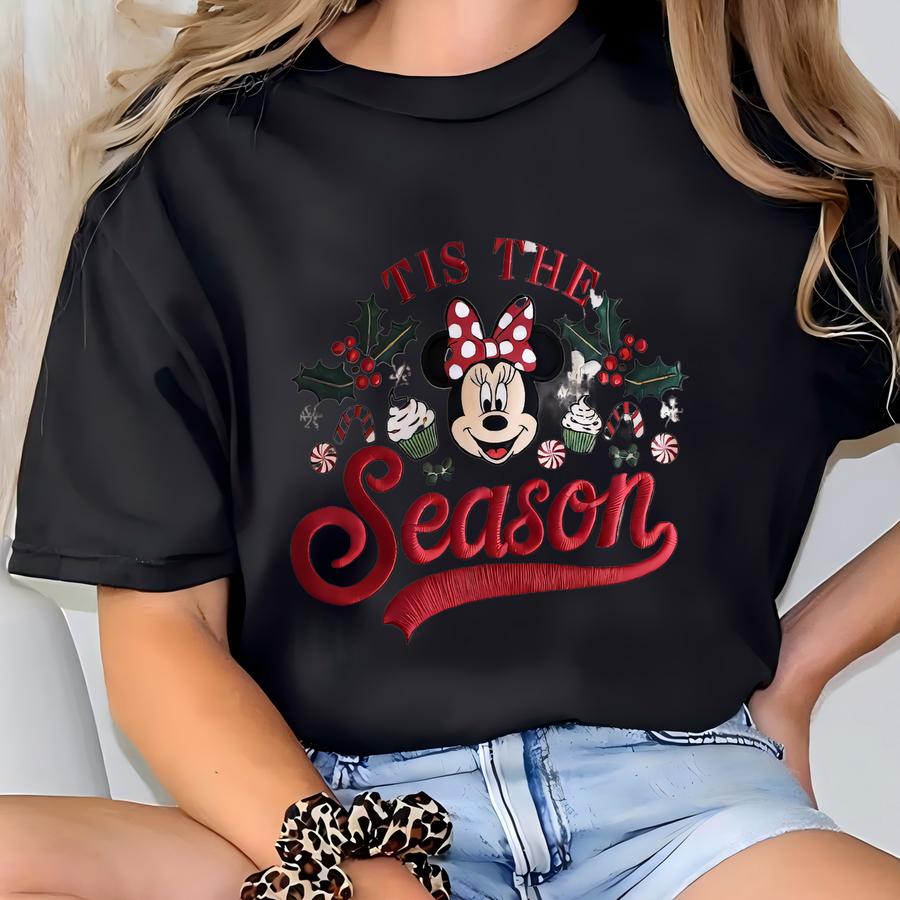 Christmas Sweatshirt, Tis The Season Sweater, Holiday Sweatshirt, Xmas Shirt, Xmas Sweatshirt T-shirt