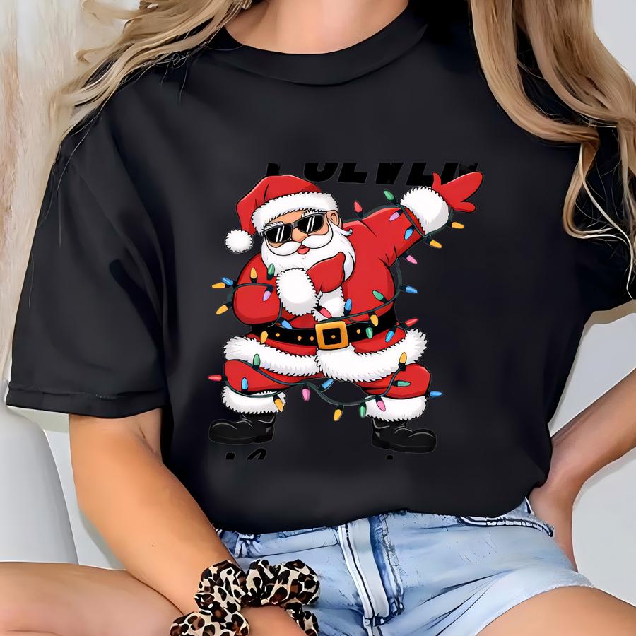 Funny Santa Six Seven Bruh Christmas Hoodie For Teacher, Humorous 6 7 Santa Christmas Shirt - Perfect For The Educators This Holiday Season T-shirt