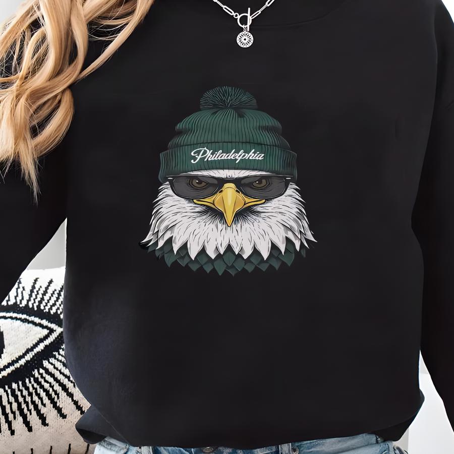 Phila Mascot Supporters Inspired Personalized Shirt, Funny Football Mascots Graphic Tee, Winter Style Custom Gift For Fans Unisex T-shirt Sweatshirt