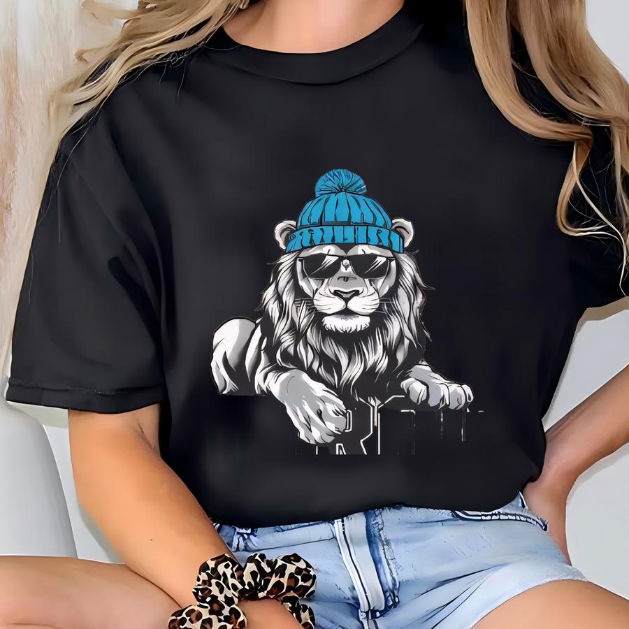 Cute Detroit , Football Toddler Lion Shirt, Kid Game Day Hoodie, Funny Detroit Tee, Infant Lion Bodysuit, Football Baby Lion Apparel T-shirt