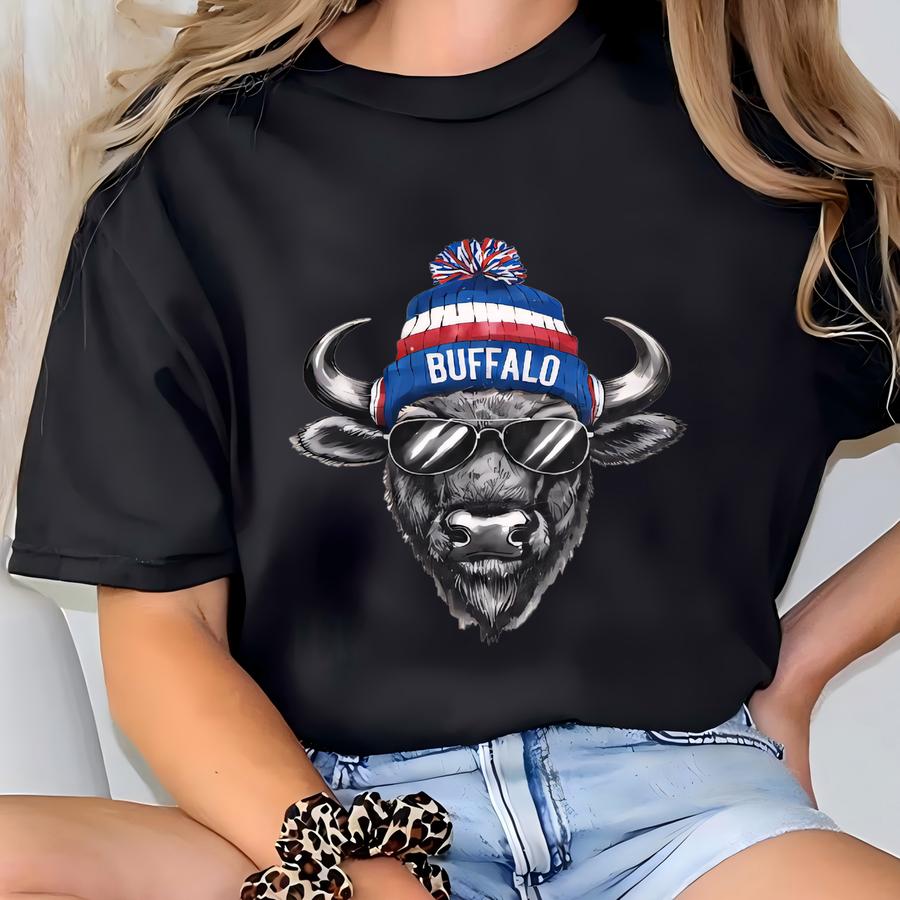Cute Buffalo , Football Toddler Hoodie, Kid Game Day Shirt, Funny Buffalo Tee, Infant Bill Bodysuit, Football Baby Buffalo Apparel T-shirt