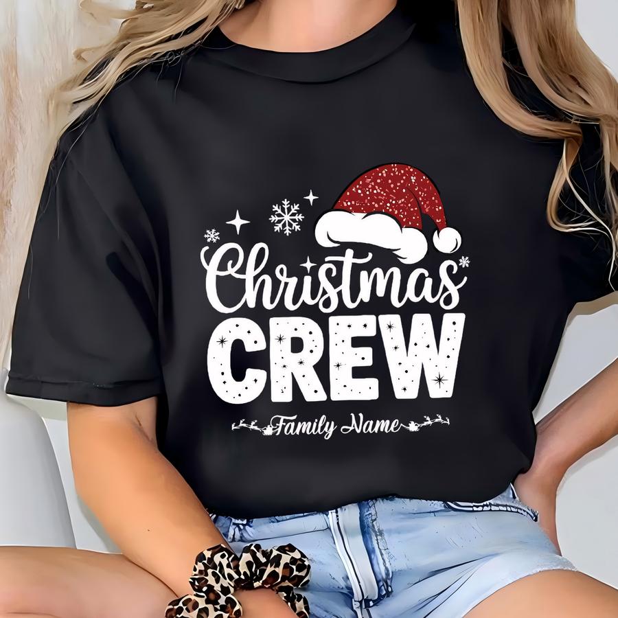 Christmas Crew Sweatshirt, Christmas Crew Hoodie, Making Memories Together, Matching Christmas Shirt, Matching Family Shirt T-shirt