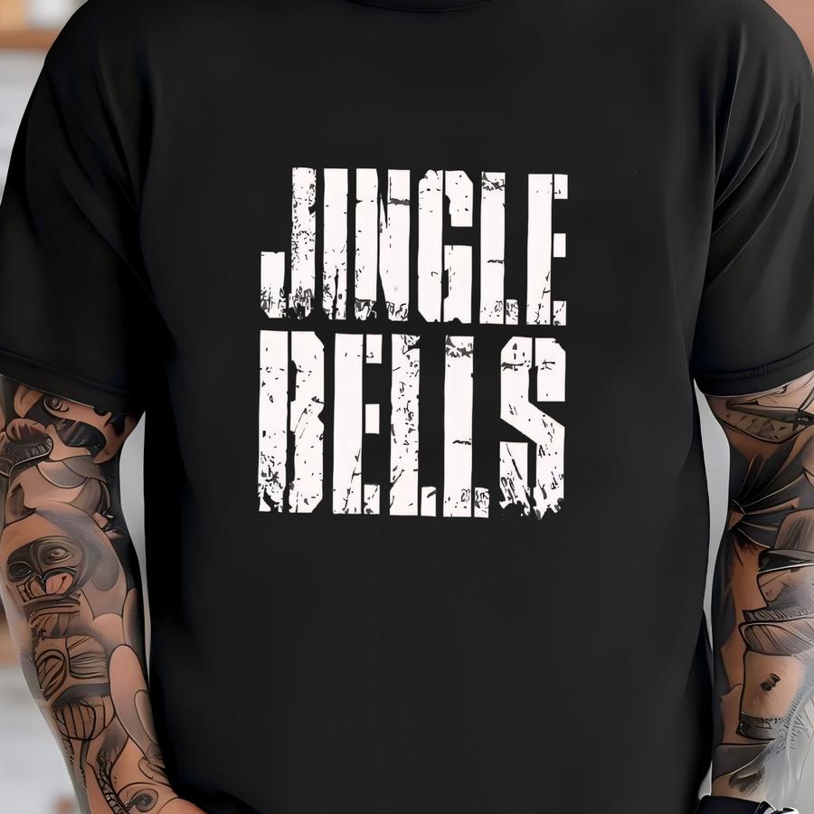 ® Jingle Bells Shirt Christmas Song Lyrics Shirt Holiday Shirt Festive Season Shirt Christmas Carol Shirt Xmas Shirt Gift T-shirt