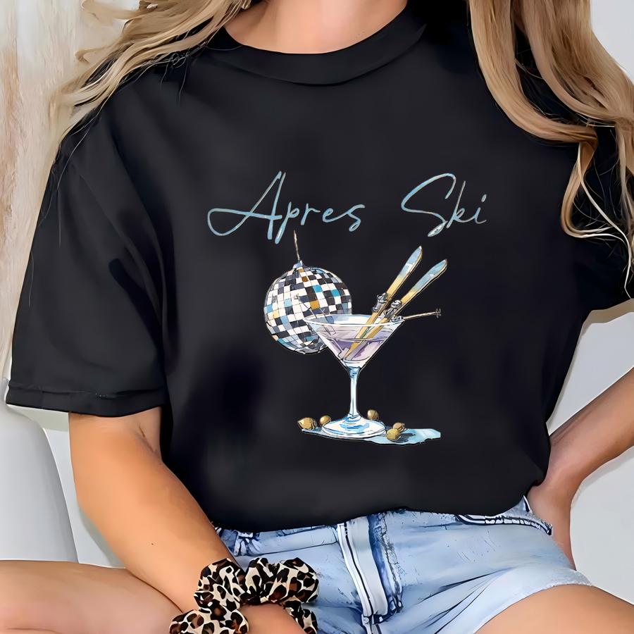 Personalized Après Ski Bachelorette Shirt – Custom Location, Bride Name Year Sweatshirt T-shirt