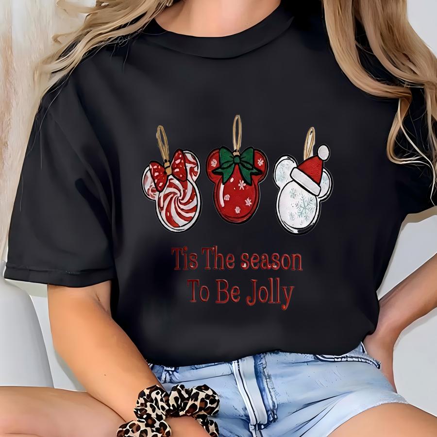 Christmas And Friends Sweatshirt, Christmas Tis The Season To Be Jolly Shirt, Christmas Magical Christmas T-shirt